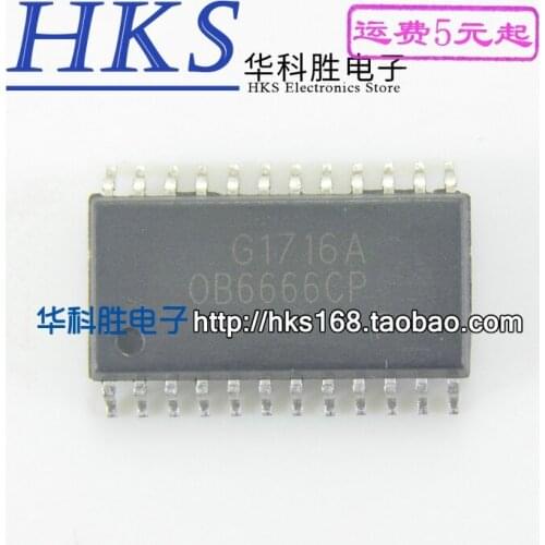 Original 2PCS / OB6666CP IC SOP-24