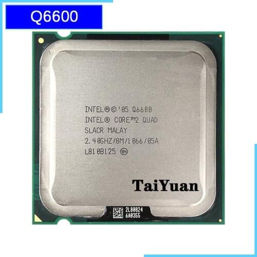 Intel Core 2 Quad Q6600 2.4 GHz Quad-Core CPU Processor 8M 95W 1066 LGA 775
