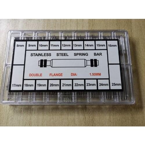 Watch accessories strap connecting shaft stainless steel raw ear pin spring ear pin fixed shaft watch repair tool002