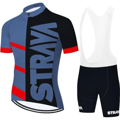 2021 STRAVA cycling bib shorts mtb jersey fietskleding maillot de cyclisme homme completo ciclismo bermuda ciclismo masculina