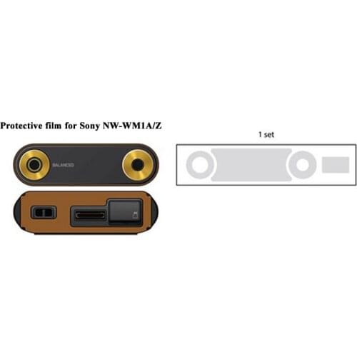 Top and Bottom Protective Film For Sony Walkman NW-WM1Z WM1Z NW-WM1A WM1A
