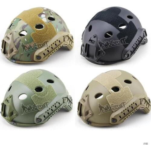 WOSPORT Tactical FAST Helmet PJ TYPE Military Adjustable CS Jump Protective Ops-Core Helmet