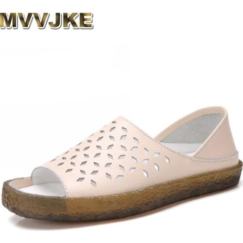 MVVJKE Retro Handmade Womens Summer Shoes Womens Open Toe Flat Sandals Casual Slip on Summer Gladiator Womens SandalsE111
