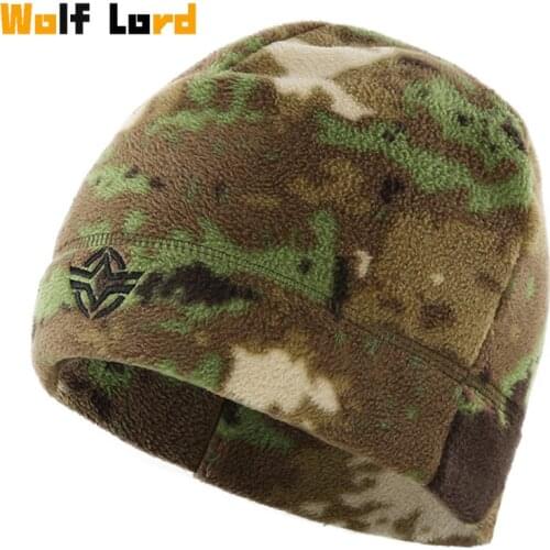 1Pcs Outdoor Warm Fleece Hats Military Army Classic Windproof Caps Tactical Hunting Hiking Cycling Fishing Warm Classic Cap