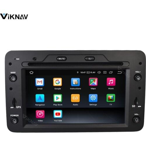 Android multimedia player Stereo receiver Car radio For Alfa Romeo Spider/ Brera/159 Sportwagon 2015+ car audio GPS navigation