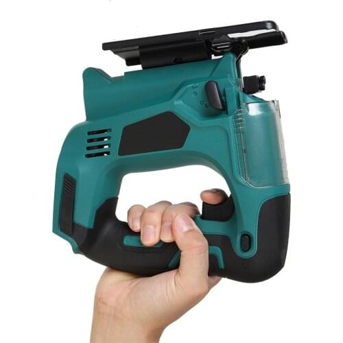 Cordless Jig Saw Portable 21V Multi-Function Electric Saw Blades Metal for Wood/Plastic/Aluminium Cutting Rechargable Power Tool