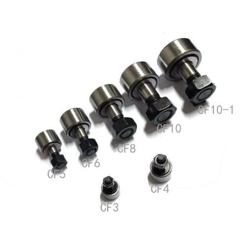 CF3/KR10 CF4/KR12 CF5/KR13 CF6/KR16 CF8/KR19 CF10/KR22 CF12/KR30 Cam Follower Needle Roller Bearing Wheel And Pin Bearing