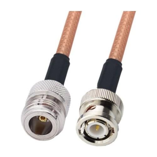RG142 Cable N Female to BNC Male Connector RF Coaxial Jumper Pigtail Cable
