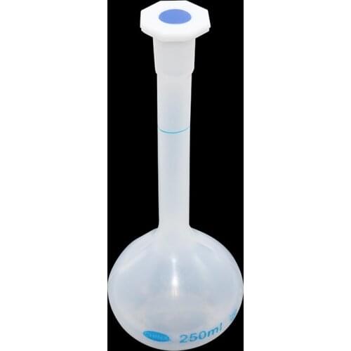 1 PCS Transparent Plastic Volumetric Flask With Stopper, Laboratory Volumetric Flask, Laboratory Chemistry Laboratory Equipment