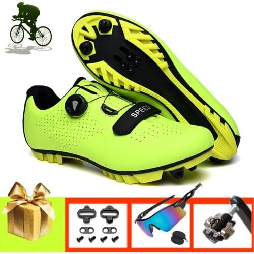 Mountain Bike Shoes Men Women Sapatilha Ciclismo Mtb SPD Pedals Breathable Self-locking Wear-resistant Riding Bicycle Sneakers