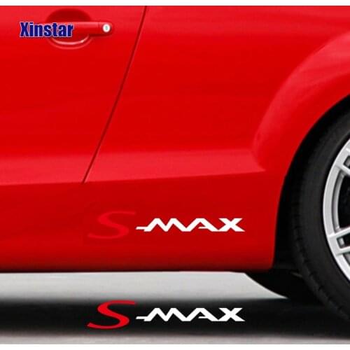 2pcs Car Body Sticker For Ford Smax S-MAX