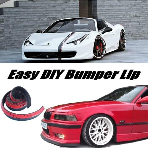 NOVOVISU Bumper Lip Deflector Lips For Ferrari 458 Italia 2009~2015 Front Spoiler Skirt For Tuning / Body Kit / Strip