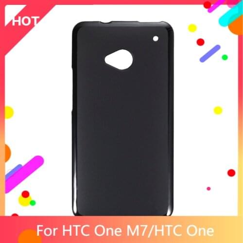 One M7 Case Matte Soft Silicone TPU Back Cover For HTC One Phone Case Slim shockproof