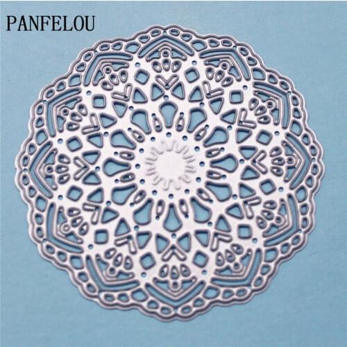 PANFELOU The sun disc metal crafts paper die cutting dies for Scrapbooking/DIY wedding Halloween Hand account cards