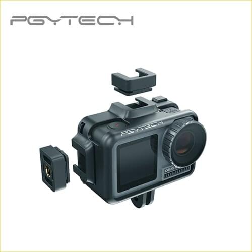 PGYTECH Camera Cage for DJI Osmo Action Sport Camera Protective Case Frame Cover Shell Housing Accessories