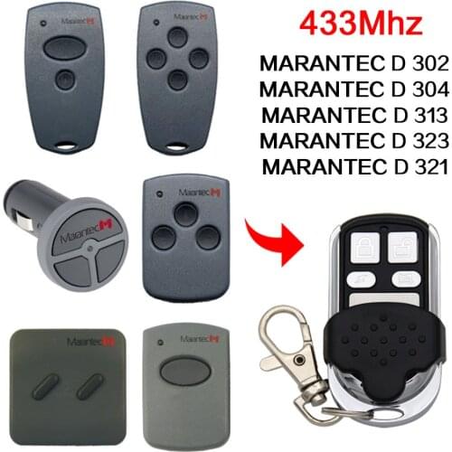 Marantec Digital 433,92MHz Remote Control Gate Garage Door MARANTEC Transmitter Command Gate 433MHz