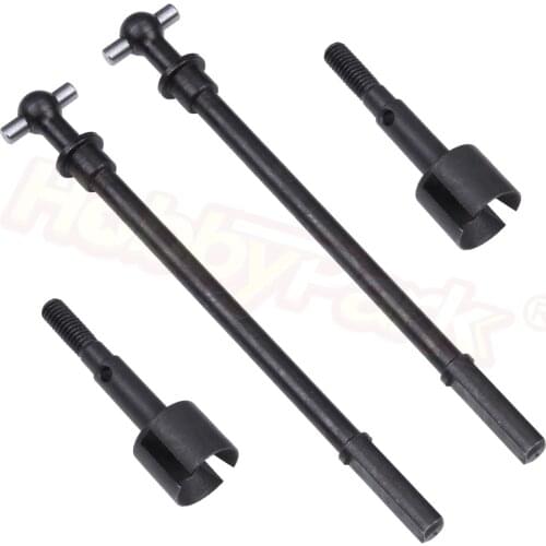 RC Crawler Car Steel Metal Front Wheel Axle & Front Axle Shaft Replace 116876 116873 for HPI VENTURE FJ Cruiser Trail Truck