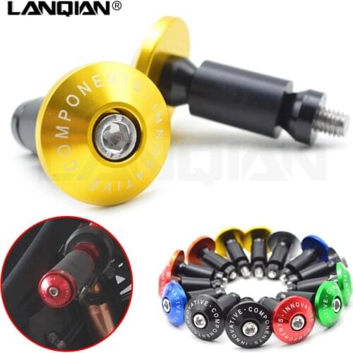 Universal 7/8 22MM motorcycle handlebar end grips Anti Vibration Silder Plug for YAMAHA YZF R1 R3 R25 R125 R6 XJR1300 FJR1300