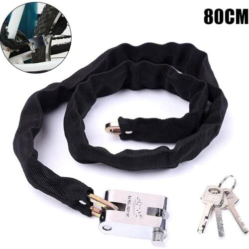 Universal Motorbike Motorcycle Bicycle Anti-theft Security Chain Lock Padlock Anti-theft Security Chain Lock Padlock Anti-theft