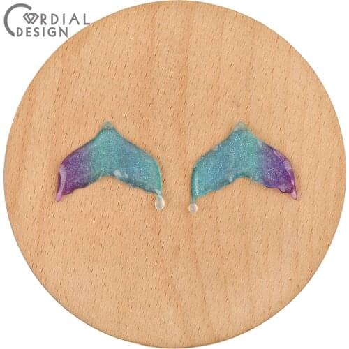 Cordial Design 50Pcs 25*30MM Jewelry Accessories/Animal Shape/Earrings Pendant/Hand Made/DIY Making/Jewelry Findings Components