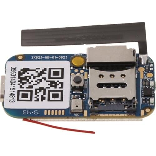ZX623W GPS Tracker GSM Wifi LBS Locator PCBA SOS Web APP Tracking Voice Recorder TF Card SMS Coordinate