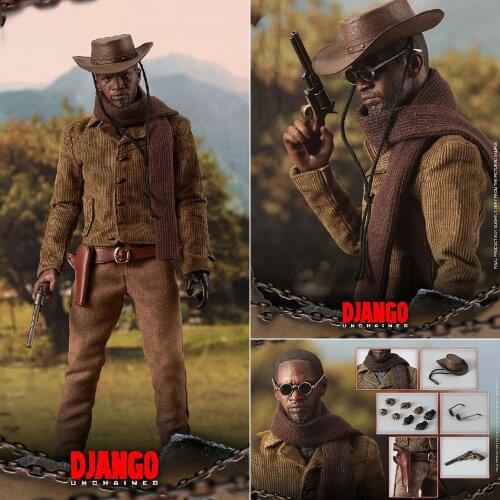 1/6 West Cowboy Figure Model Hunter Jamie Foxx Gunman PT-sp03 12" Male Action Body Dolls Full Set Toys for Collection