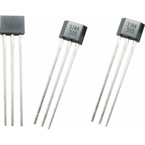 10 pcs A3144 A3144E OH3144 Y3144 Hall Effect Sensor Hall Sensor Motor