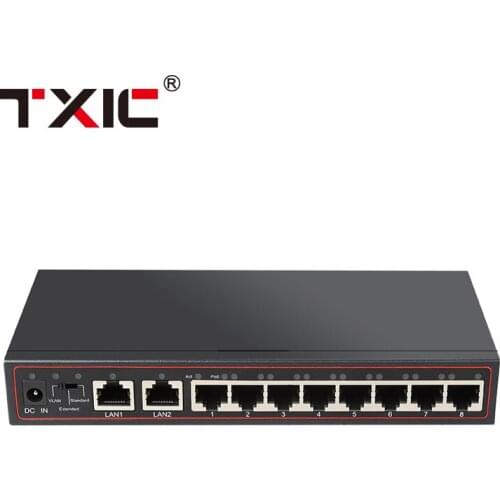 10/100Mbps 8 POE Ports and 2 RJ45 Uplink Ports IEEE 802.3,IEEE 802.3u,IEEE 802.3ab,IEEE802.3af/at Standard POE Switch