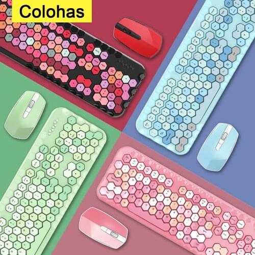 2.4G Wireless Gaming Keyboard Mouse Set Keyboard Mice Mouse Combo For Laptop Macbook Xiaomi PC Gamer Wireless Mouse Gaming Mause