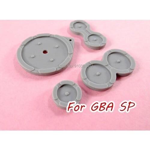 5sets for GBA SP Replacement Conductive Silicone Rubber Pad Button Contacts For Game Boy Advance GBA SP Game Console