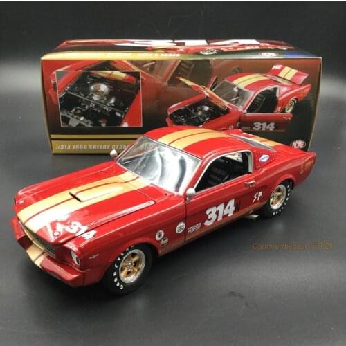 ACME 1:18 1966 FORD Shelby GT350H Limited Edition Resin Metal Die Casting Model Racing Static Toys