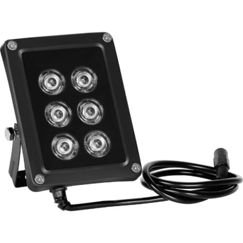 SI-6IR 6PCS LED 45/60/90 degree 30m infrared/white light for accessories cctv prices of wireless surveillance camera in china