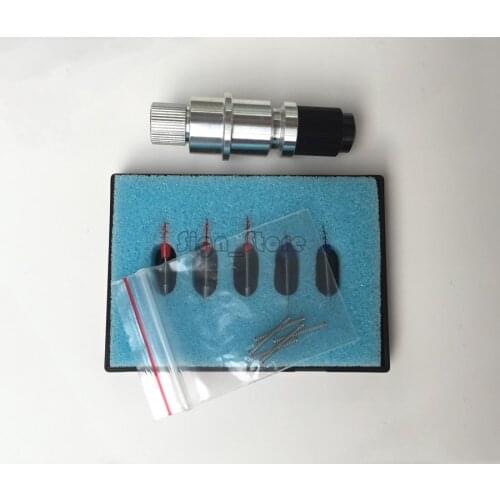 1 pc cutting blade holder for Graphtec CB09 silhouette cameo craftrobo + 3PCS 45 Degree + 2PCS 60 Degree vinyl cutter Blades