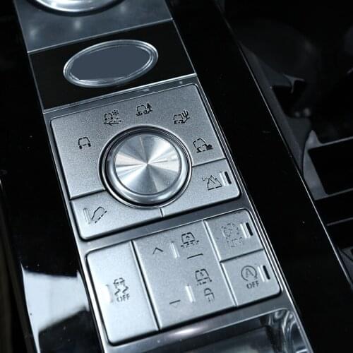 For Land Rover Discovery 5 LR5 L462 2017 2018 2019 Car Accessories Aluminum Alloy Gear function Area Protector Cover Trim