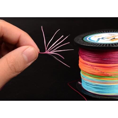 500-meter imported 8-series big horse fishing line, main line, sub-line pe line, sub-line braided line, sea fishing line and ant