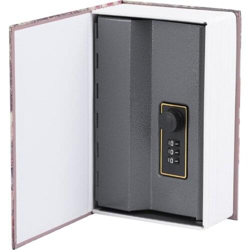 18x11.8x5.5cm Creative Book Safe Box Money Jewelry Collection Storage Case with Combination Lock Storage Lock Box Dropshipping