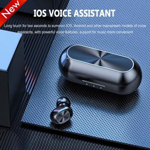 Mini Earbuds Stereo Headphones Bluetooth 5.0 Headset Charging Box Wireless Headphone Sports Earbuds Headsets With Microphone