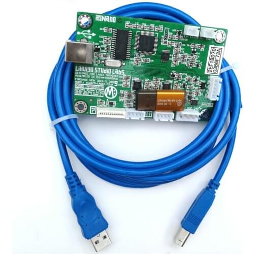 LIHUIYU M2 Nano Laser Controller Mother Main Board Mother Board+USB Dongle B+ USB Cable Used for Co2 Engraving Machine