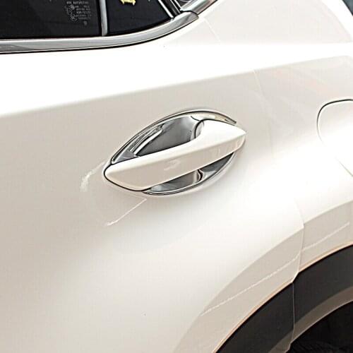 Trim Car Styling Shell Accessories for Lexus NX 200 2015 2016 ABS Chrome Car Door Protector Handle Bowl Cover Chromium Styling