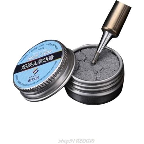 Soldering Iron Lead-Free Tip Refresher Clean Paste for Oxide Solder Iron Tip Head Resurrection Repair Tools J23 21 Dropshipping