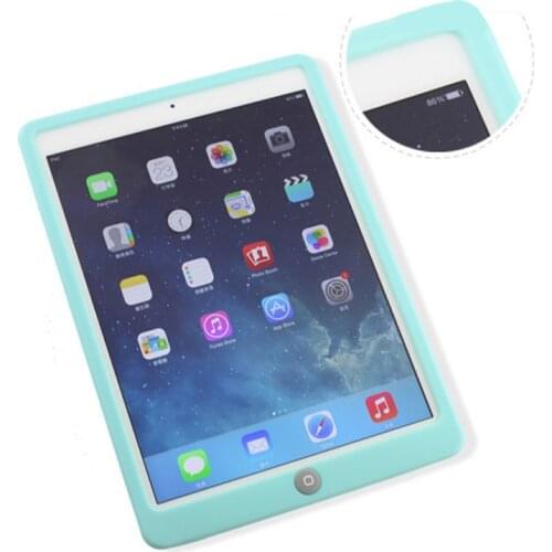 Luxury Soft TPU Silicone Tablet Case For Apple iPad Mini 1 2 3 Stand Shockproof Shell 7.9' Coque Mini1 Mini2 Mini3 Cover Fundas