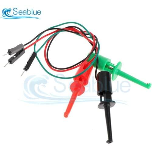 DuPont Male Head Test Hook Three-color Set Suitable For Transistor Tester