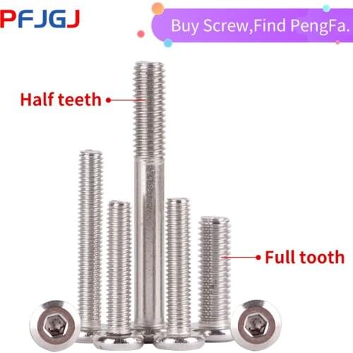 Peng Fa M6 M8 304 Stainless Steel Hypotenuse Flat Head Hex Drive Screw Down Side Furniture Screws