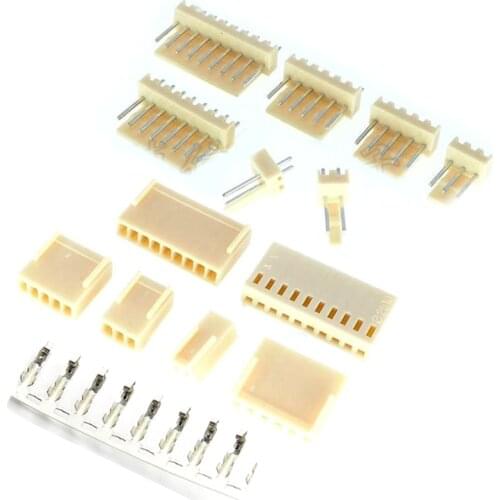 Connector terminal 2P/3P/4P/5P/6P/8P/9P/10P/11P12P 2.54mm KF2510 connector straight/Curved needle / Reed / Housing