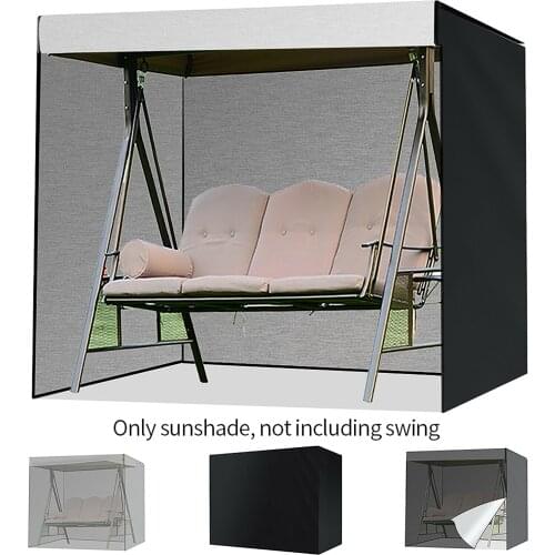 Waterproof Outdoor Canopy Swing Chair Cushions Replacement Cover Patio Furniture Courtyard Garden Seat Sun Shade Covers