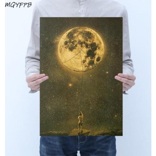 Seize The Dream Kraft Paper Poster Wall Sticker Decorative Painting Household Goods Gift