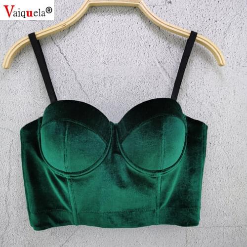 Women Push Up Wireless Bra Top Women Plus Size Velvet Vest Classic Womens Suspenders Green Tops For Women T Shirt Crop Tops