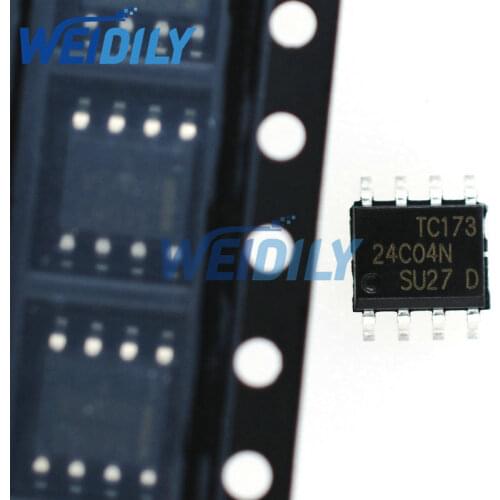 20PCS/Lot AT24C04 24C04 24C04BN 24C04B SMD IC Chip SOP-8 New
