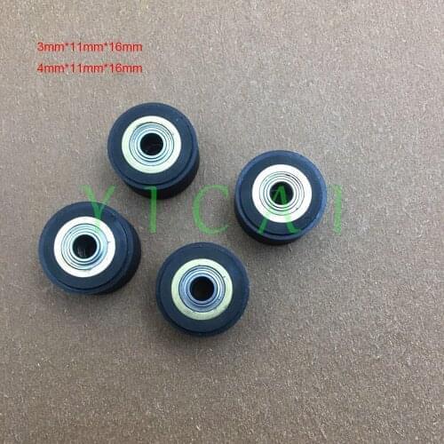 10X Pinch Roller Wheel for Roland Graphtec Vinyl Cutter Printer Cutting Plotter Rubber Pressure Wheel Bearing Copper Core cutter