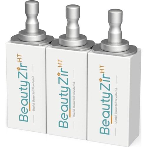 5 pieces high strength 1250Mpa Sirona zirconia blocks all size for dental clinic